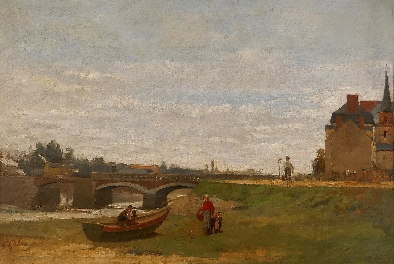 Paesaggio con ponte - Hermitage Museum